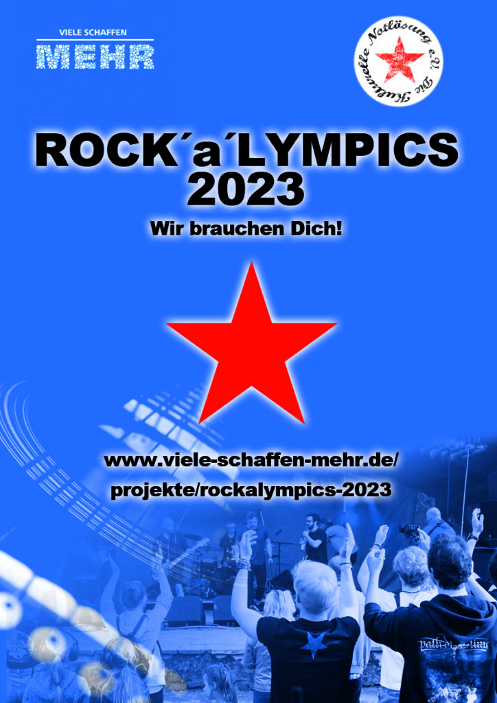 Plakat Crowdfunding Rock'a'lympics