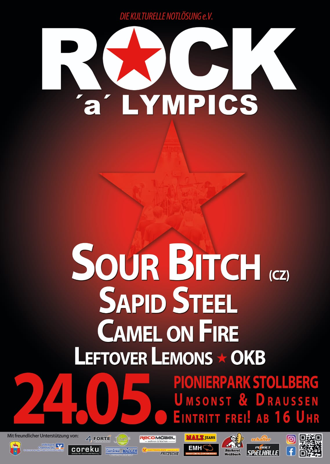 Die Bands zum Rock’a’lympics 2025